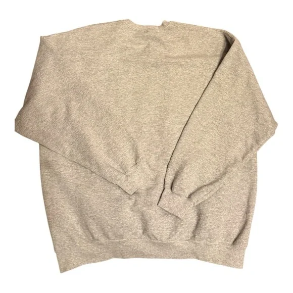 Vintage Handmade American Flag Sweatshirt – Gray Pullover - Picture 4 of 7